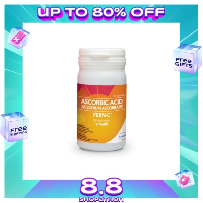 FERN C Sodium Ascorbate 568.18mg x 60 Capsules