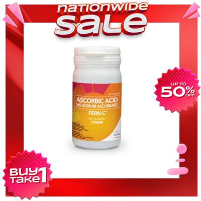 FERN C Sodium Ascorbate 568.18mg x 60 Capsules