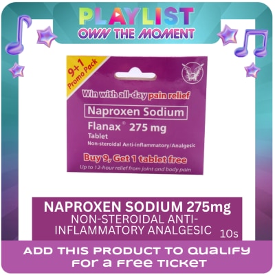 FLANAX - Naproxen sodium 275mg Tablet