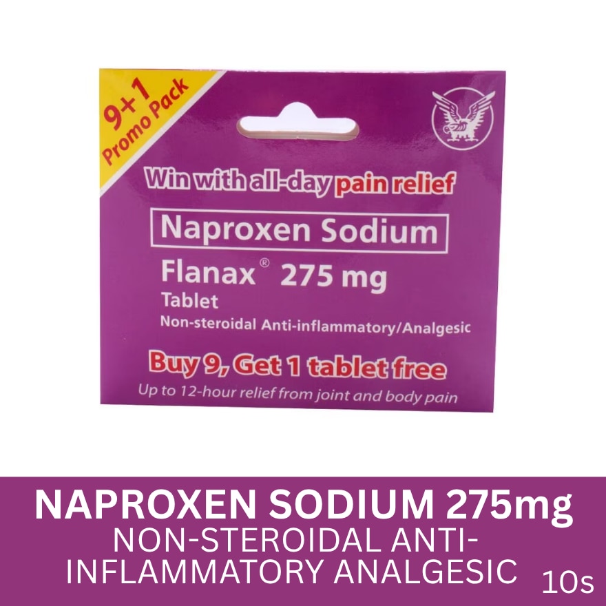 Naproxen sodium 275mg Tablet