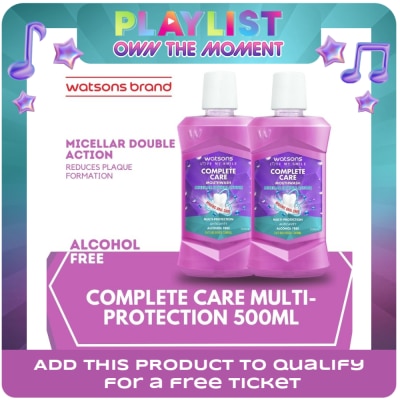 WATSONS - 10in1 Alcohol-Free Mouthwash 500ml