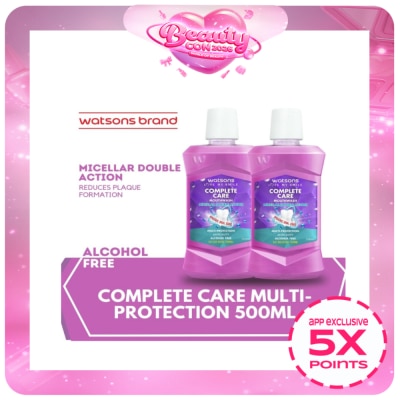 WATSONS - 10in1 Alcohol-Free Mouthwash 500ml