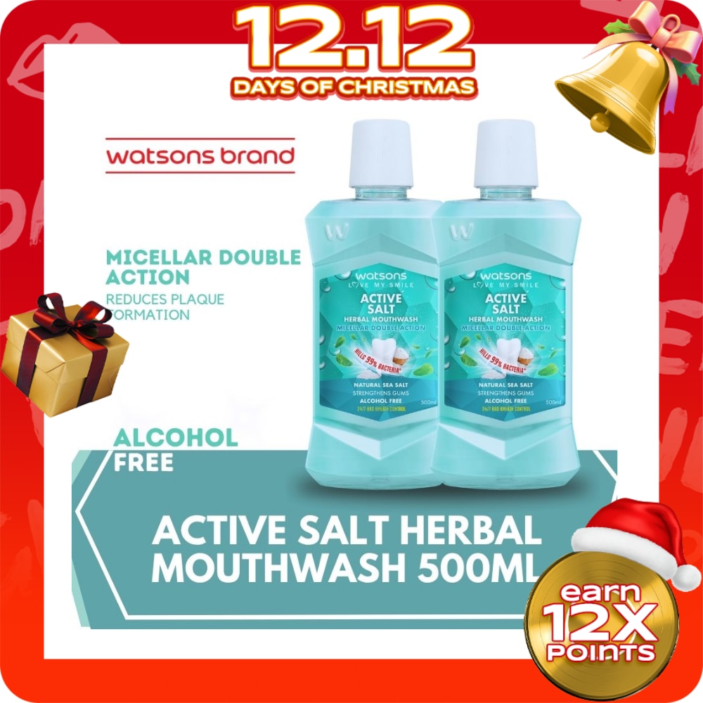 Herbal Salt Mouthwash 500ml