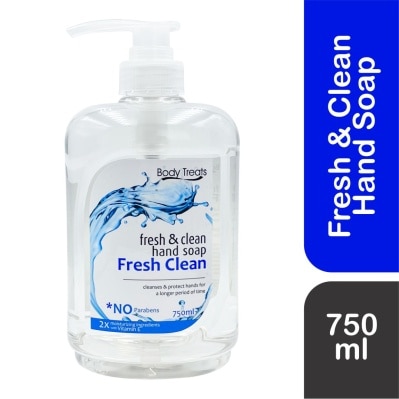 BODY TREATS Antibacterial Hand Soap 750ml