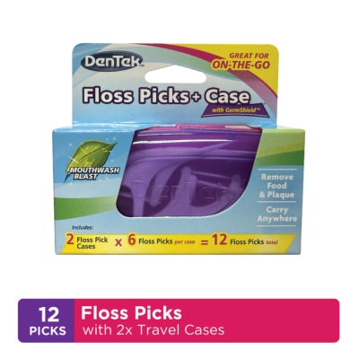 DENTEK - Floss Pick With Case