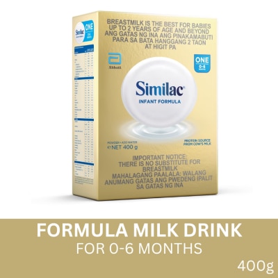 SIMILAC Similac with HMO 400g for Infants 0-6 Months