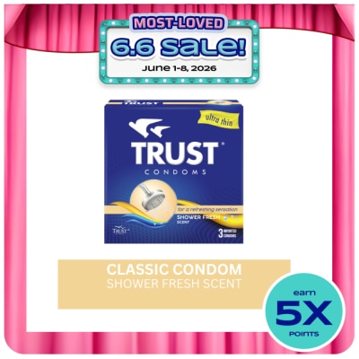 TRUST - TRUST Ultra Thin Shower Fresh 3s