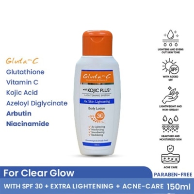 GLUTA C GLUTA C Kojic Plus Lightening Lotion SPF 30 150ml