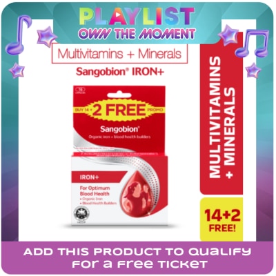 SANGOBION - Iron+ 14+2 Capsules Promo Pack