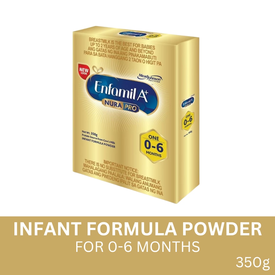 Enfamil A+ One Nurapro 350g Infant Formula Powder for 0-6 Months