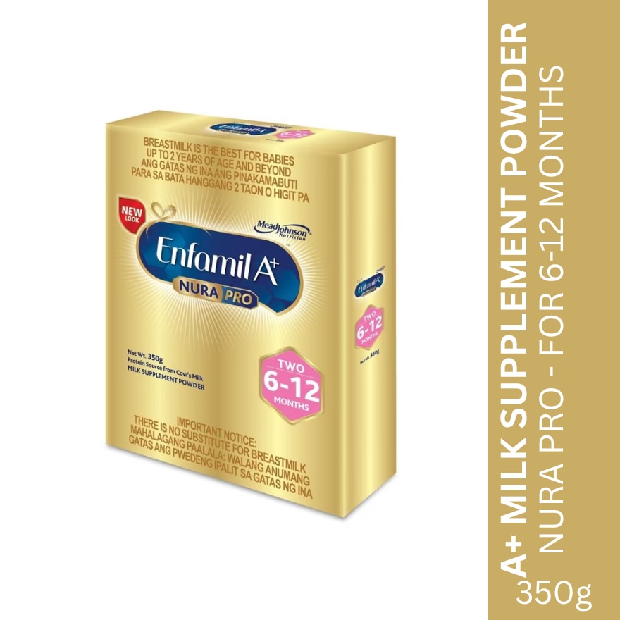 Enfamil A+ Two Milk Supplement Powder for 6-12 Months 350g