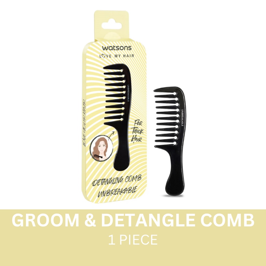 Groom & Detangle Comb Wow Me Out