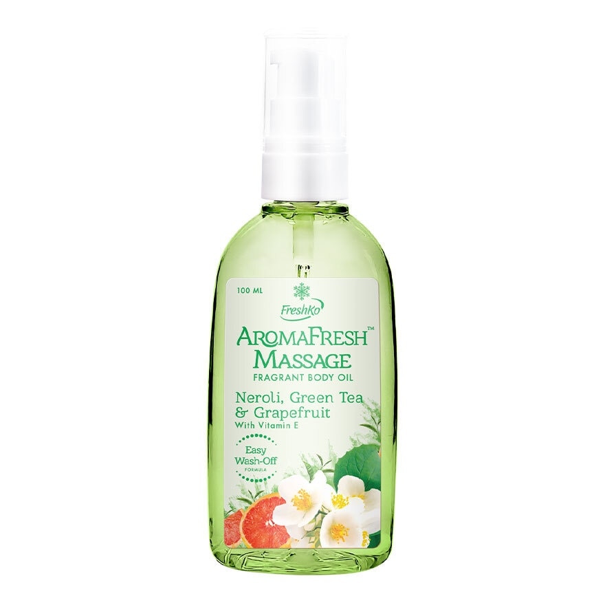 FRESHKO Aromafresh Massage Neroli, Green Tea, & Grapefruit 100ml