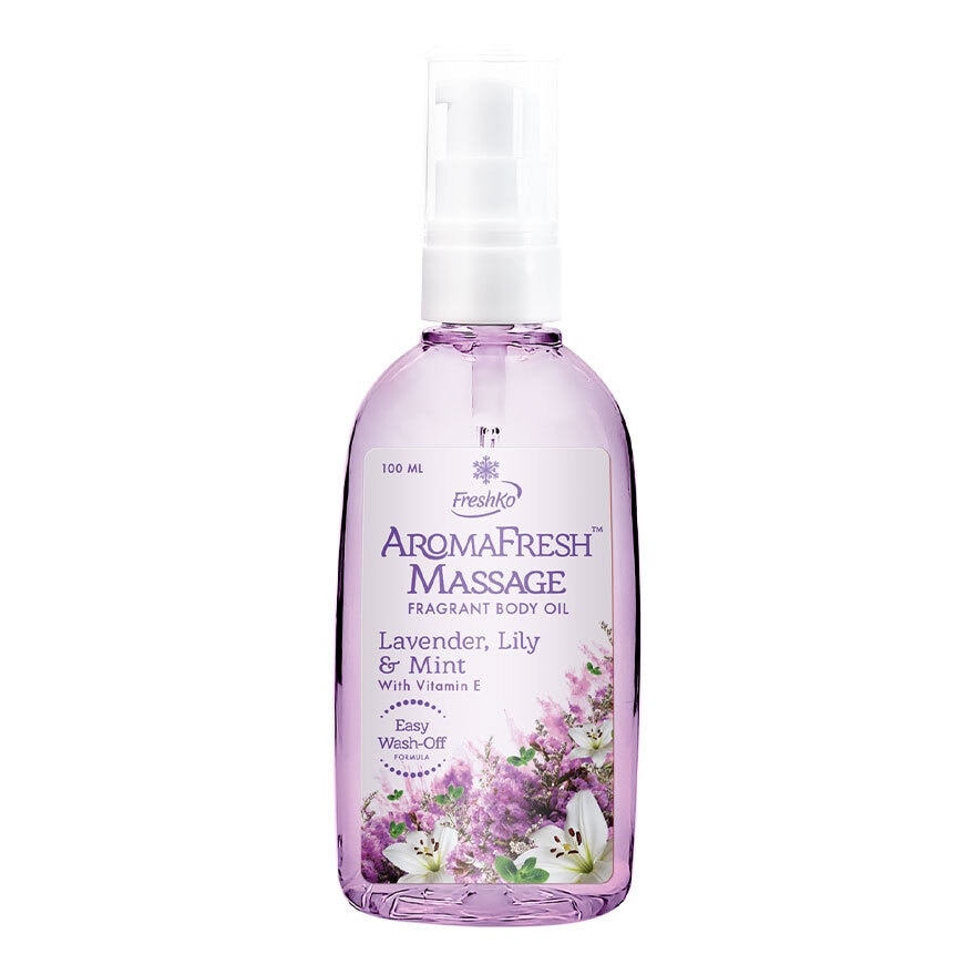 FRESHKO Aromafresh Massage Lavender, Lily & Mint 100ml