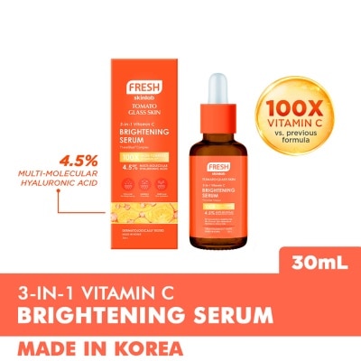 FRESH - FRESH SKINLAB TOMATO Glass Skin 3 in 1 Vitamin C Brightening Serum 30 ml image