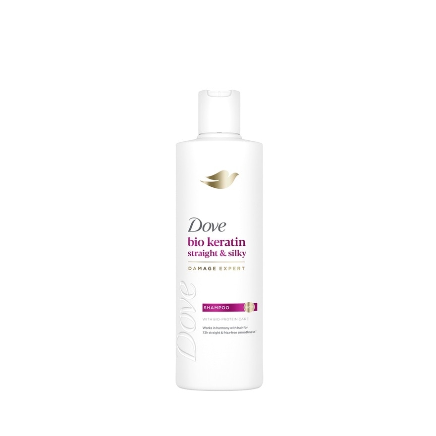 DOVE Bio-Keratin Straight and Silky Shampoo 170mL