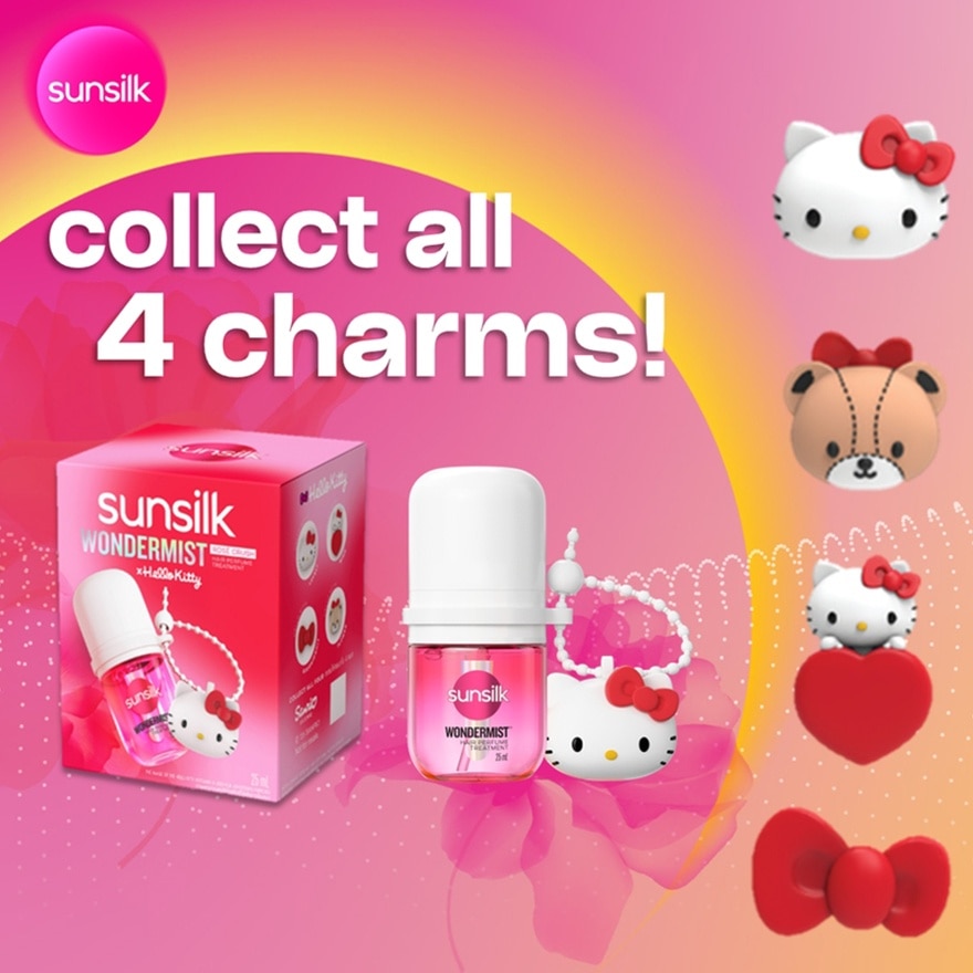 SUNSILK Rose Crush Wondermist Pink Hello Kitty Blindbox 25ml image