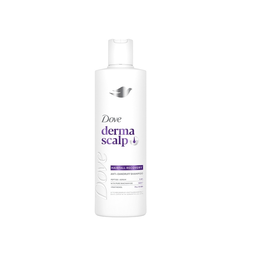 DOVE Dermacare Scalp  Anti-dandruff Shampoo Hairfall Recovery 185ml