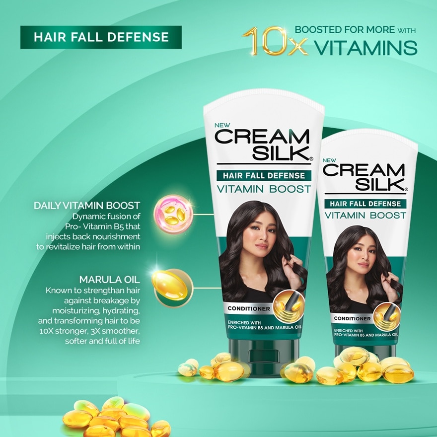 Cream Silk Ultimate Reborn Hairfall Defense Conditioner 350ml