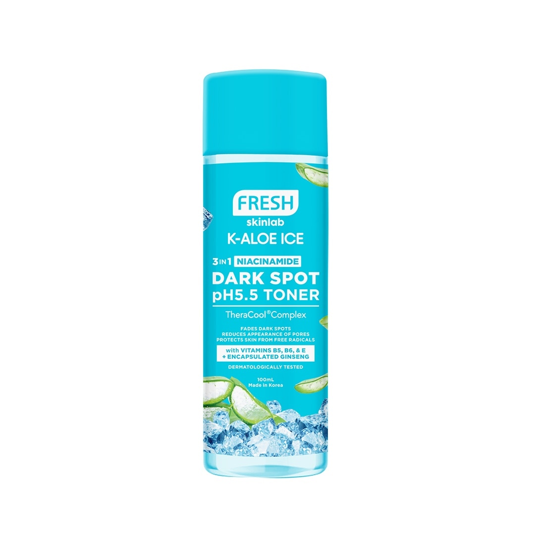 FRESH Skinlab K-Aloe Ice 3 in 1 Niacinamide Dark Spot Ph 5.5 Toner 100ml