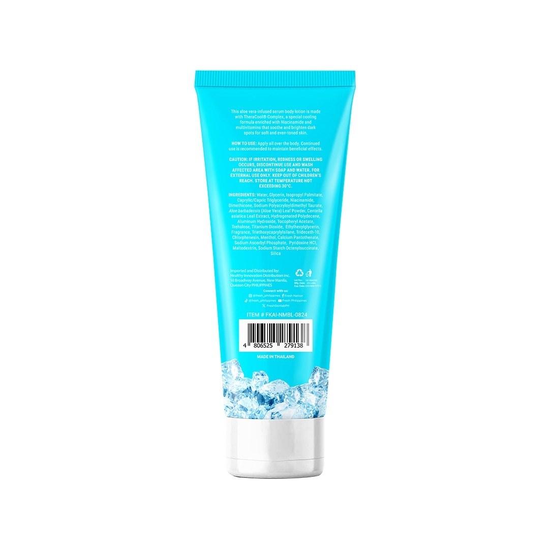 FRESH Skinlab K-Aloe Ice Niacinamide Multivitamin Serum Body Lotion 330ml