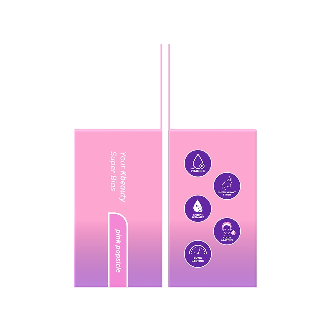 FRESH Kbeautylab Color Adapt Cooling Lip & Cheek Jelly Tint Pink Popsicle 7.5g