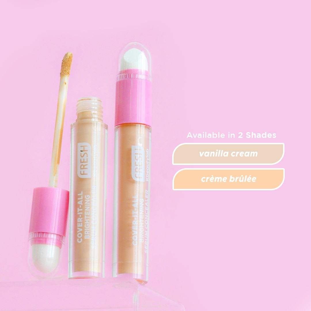 FRESH Kbeautylab Cover-It-All Brightening Serum Concealer Creme Brulee 4mL