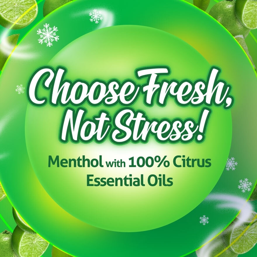 Aromatherapy Liniment Roll-on Citrus Menthol 10 ML