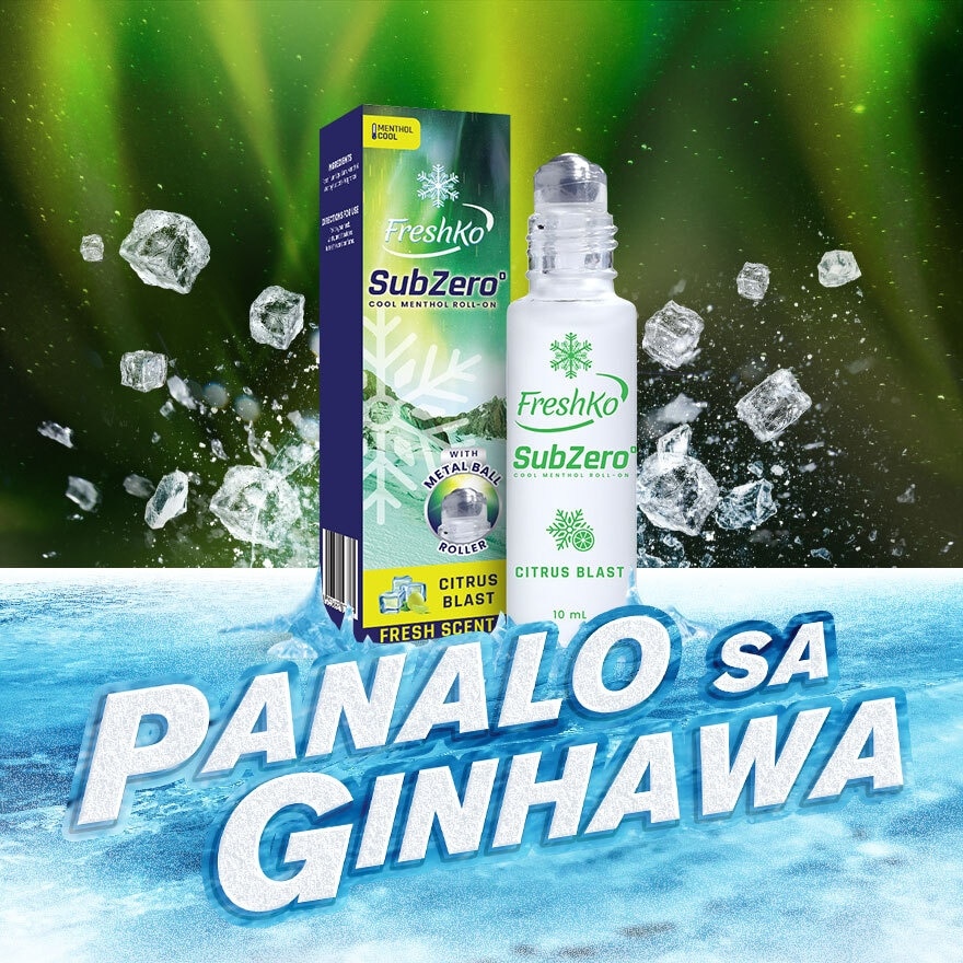 SubZero Citrus Blast Cool Menthol Roll-On 10 ML