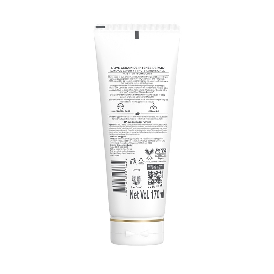 DOVE Ceramide Intense Repair 1 Minute Conditioner 150mL