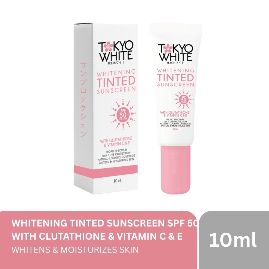 Whitening Tinted Sunscreen SPF 50 PA++++ 10ml