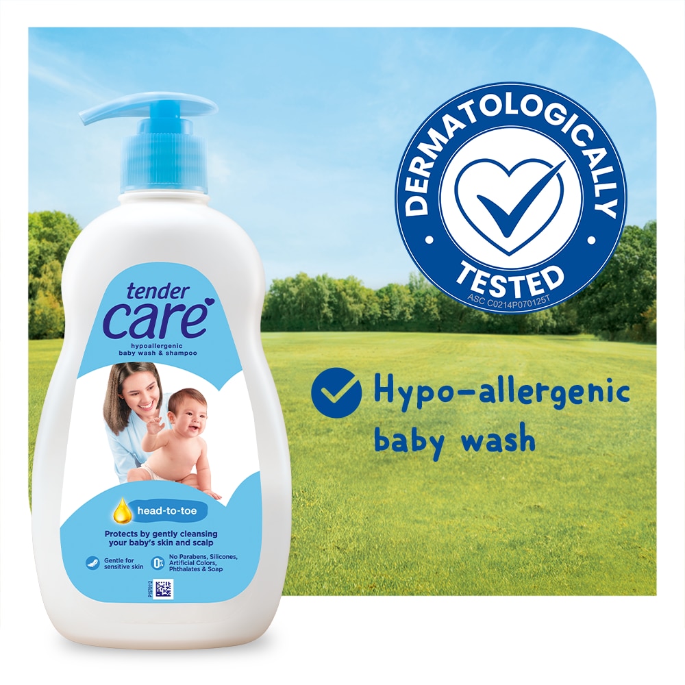 Tender Care Head to Toe Baby Wash 380mL image