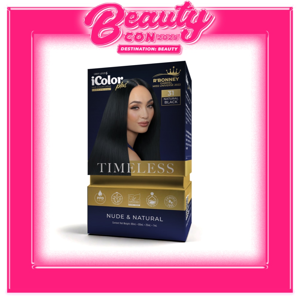 ICOLOR Plus Timeless Natural Black 192ml