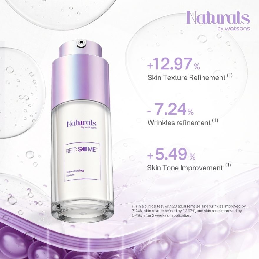 NATURALS BY WATSONS Retsome Slow Ageing Serum 30ml image