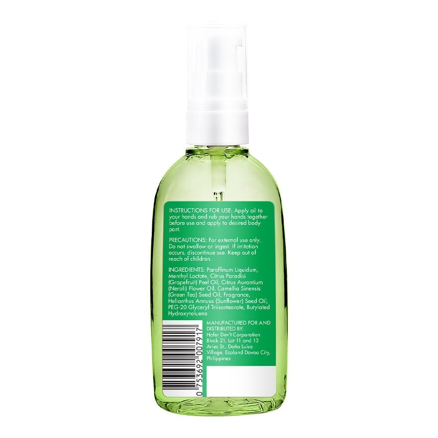 FRESHKO Aromafresh Massage Neroli, Green Tea, & Grapefruit 100ml
