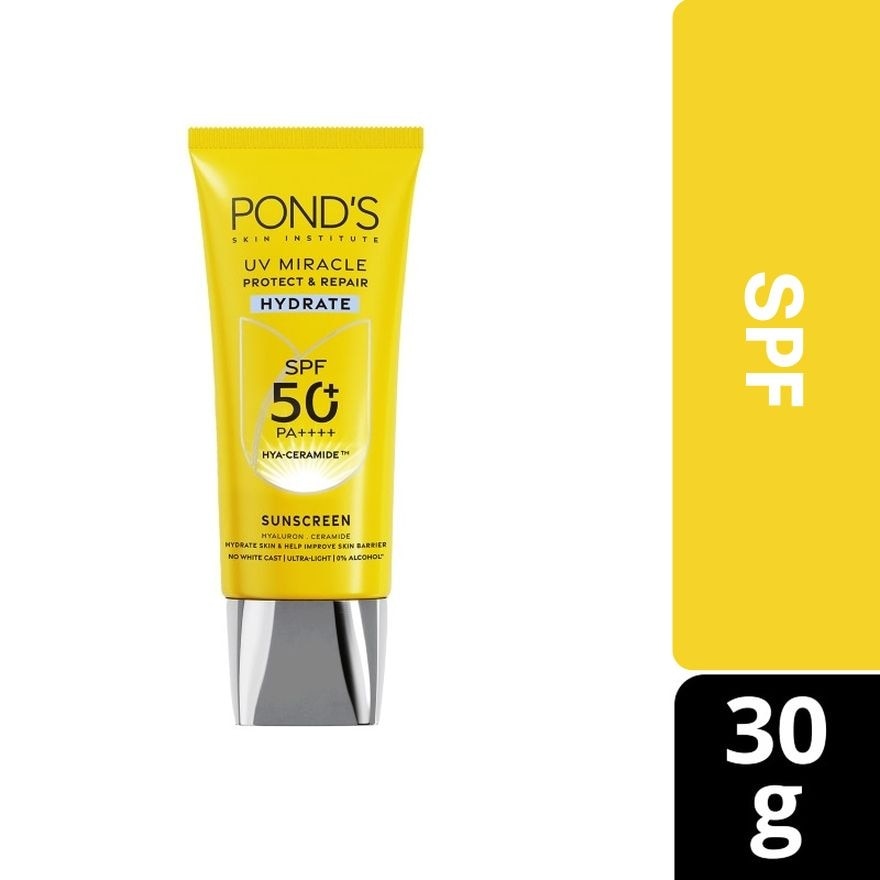 PONDS UV Miracle Hydrate Sunscreen SPF 50 PA++++ 30g