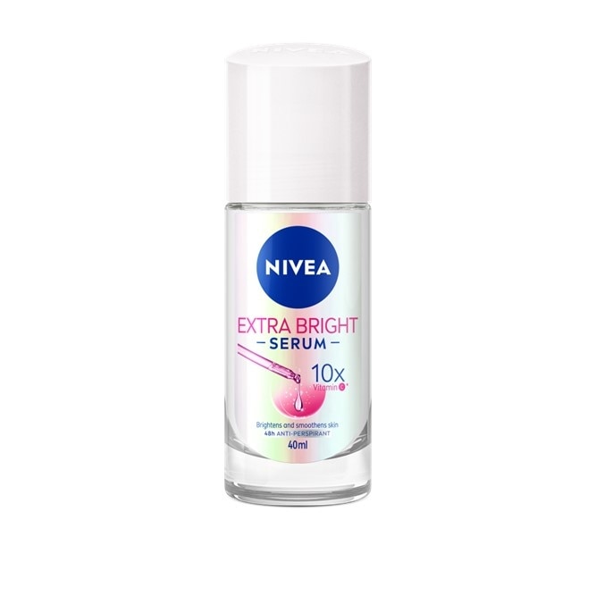 NIVEA Deodorant Extra Brightening Anti-Perspirant Serum Roll-On 40ml