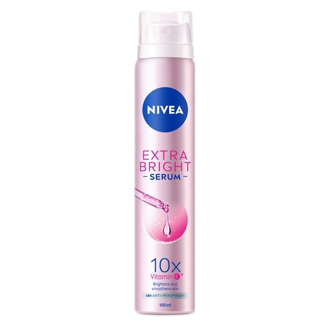 NIVEA Deodorant Extra Brightening Anti-Perspirant Serum Spray 100ml
