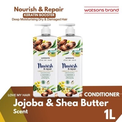 WATSONS Nourish and Repair Jojoba and Shea Butter Conditioner 1L
