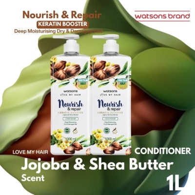 WATSONS Nourish and Repair Jojoba and Shea Butter Conditioner 1L