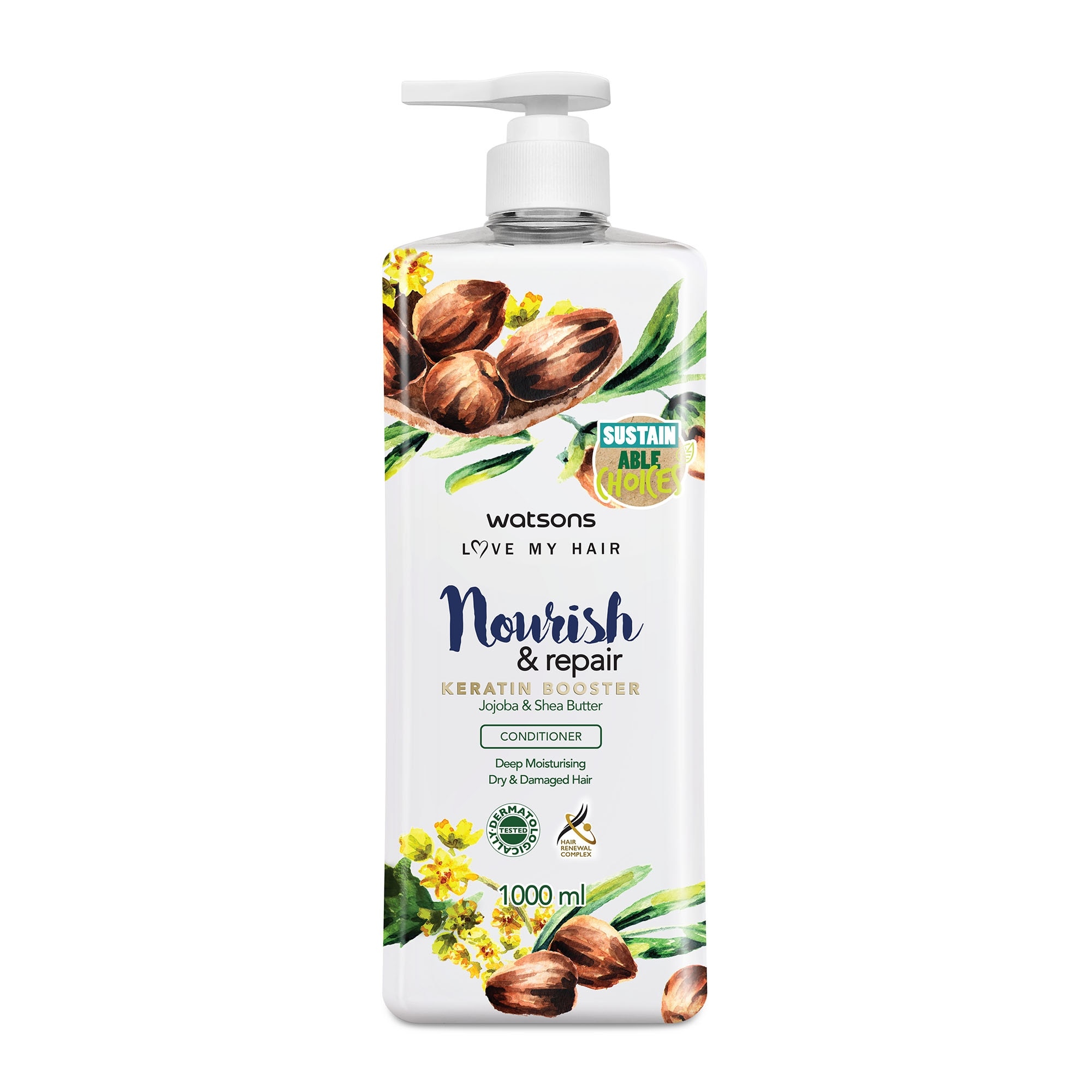 Nourish and Repair Jojoba and Shea Butter Conditioner 1L