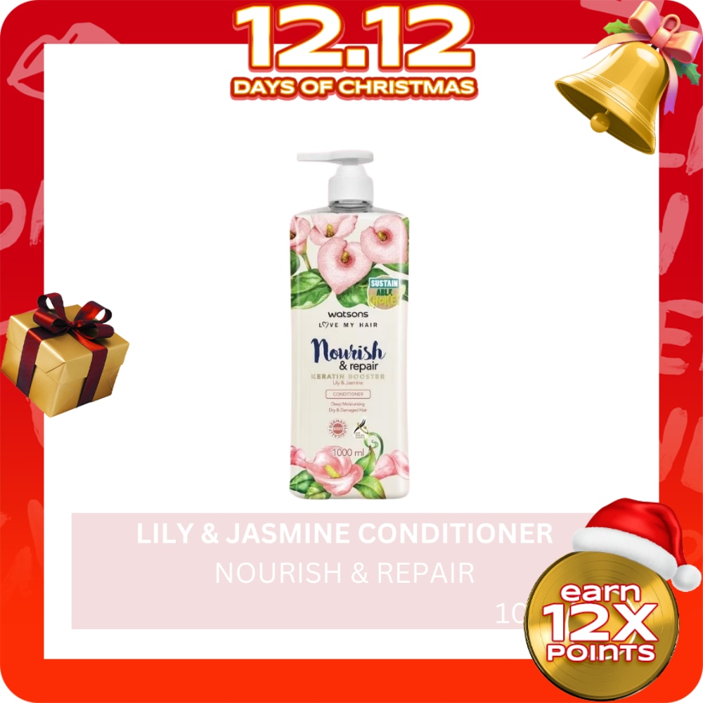 Scented Nourishing Lily and Jasmine Conditioner 1L