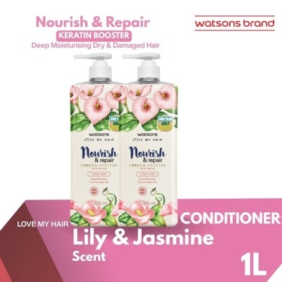 WATSONS Scented Nourishing Lily and Jasmine Conditioner 1L