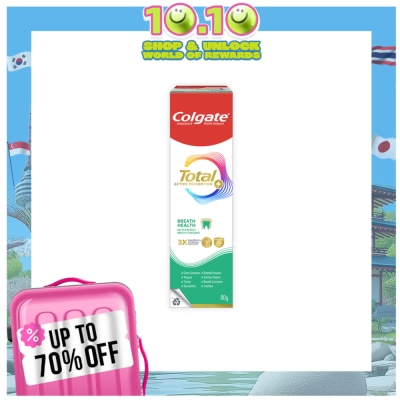 COLGATE Total Pro-Breath Health Whole Mouth Health Toothpaste 80g