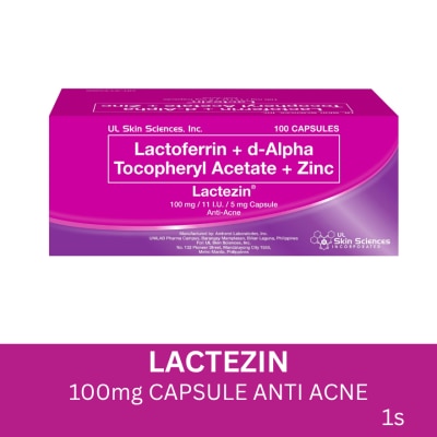 LACTEZIN LACTEZIN 100mg/11 IU/5mg Anti-Acne Sold Per Piece