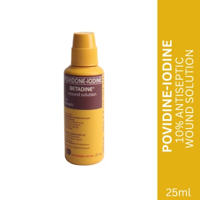 BETADINE Povidone Iodine 10% Wound Solution 25mL