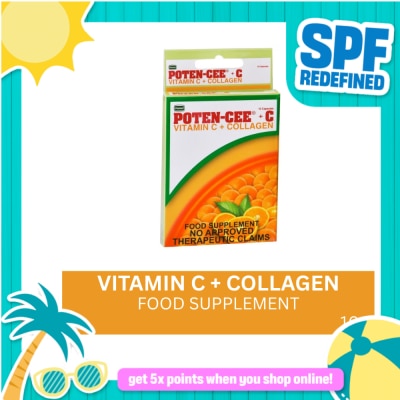 POTENCEE COLLAGEN - Plus C Collagen 10 Capsules