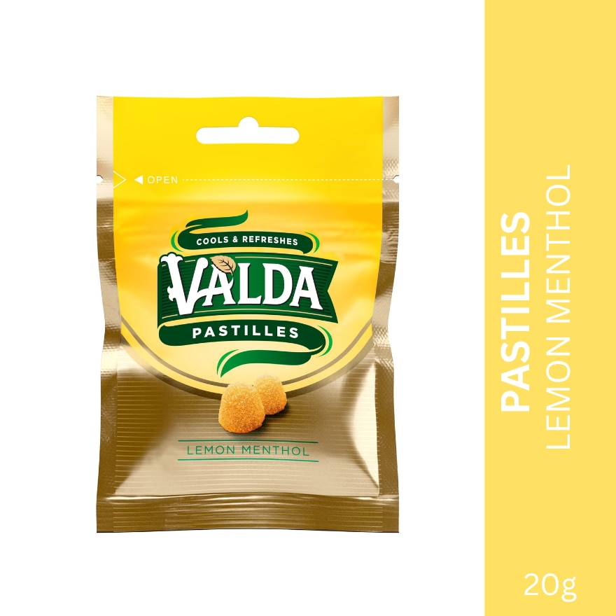 Pastilles Lemon 20g Zip Pouch