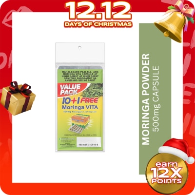 MORINGA Vita 10+1 500mg Malunggay Capsule