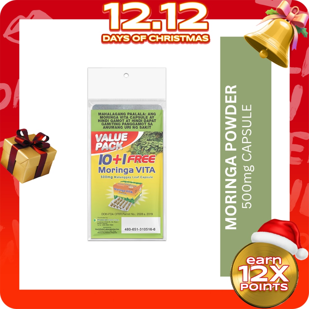 Vita 10+1 500mg Malunggay Capsule